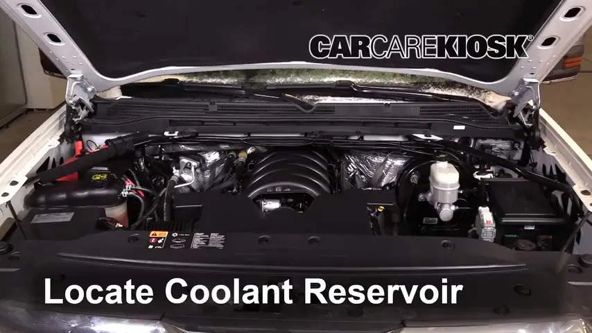2016 GMC Sierra 1500 SLT 6.2L V8 Crew Cab Pickup Coolant (Antifreeze) Flush Coolant
